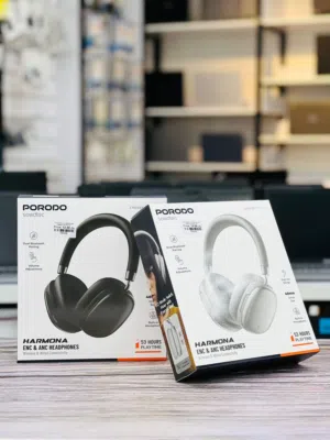 Brand New Porodo Harmona Headphones in Oman  53hrs Playtime  1 Year Warranty