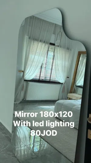 Mirror with led 180x120