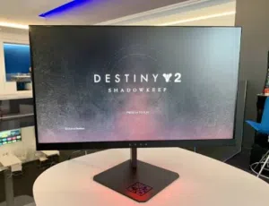 شاشة الالعاب الاحترافية HP OMEN X 25f للبيع اخت الجديدة المواصفات خارقة تابع الوصف ..
