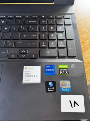 جهاز لابتوب توب HP victus cor i7 الحيل الثاني عشر بحالة الوكاله