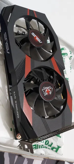 كرت شاشة Gtx 1050ti ومعالج Ryzen 5 2400g
