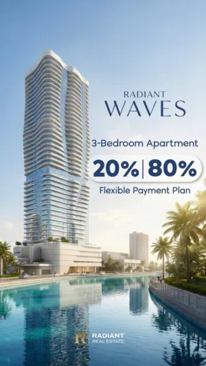 Big Apartment 2+Maids Room in Reem Island with 20-80 Payment Plan