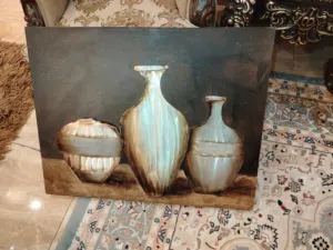 لوحه مطعمه بنحاس