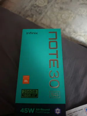 Infinix Note 30 5G with Fast Charger