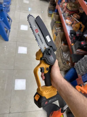 منشار قص حطب بطارية 68 فولت