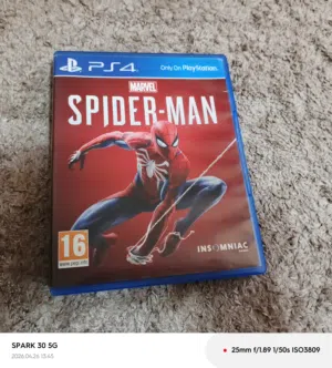 للبيع Spider-Man (PS4) بحالة ممتازة  اللعبة من أقوى ألعاب الأكشن والعالم المفتوح   نظيفة جدًا وبت