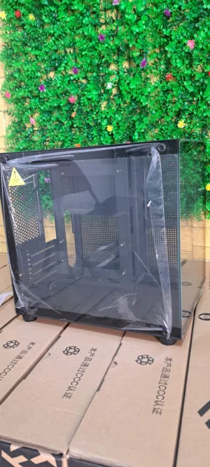 كيس case كيس شبيه ليان لي حجم مني  ياخذ اكبرحجم مذر بورد ATX يسمح 7 FAN