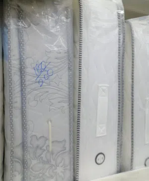 Spring mattress and hotel mattress available.