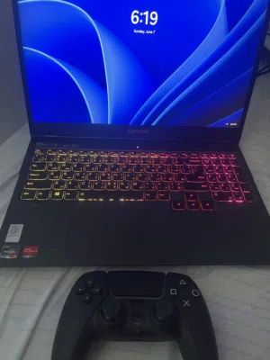 Lenovo Legion the best gaming Laptop with ps5 controller !