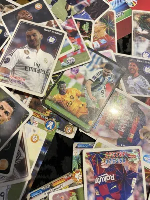 Football cards to save money for charity
