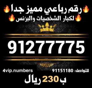 أرقام هواتف مميزة جداً ثاني و ثلاثي مرتب و رباعي و خماسي و سداسي وكل من ألارقام يلس يخطر في بالك vip