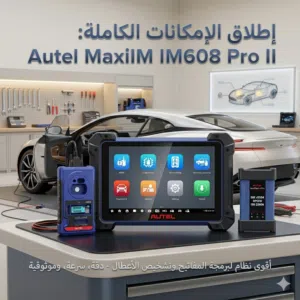 يتوفر لدينا الجهاز الاحدث لبرمجة المفاتيح وتشخيص اعطال المركبات.. #AUTEL_MAXI_IM_608_PRO_2