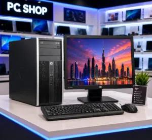 HP Core i7 - Computer Set Speed 3.40Ghz 8GB RAM 512GB SSD Win 11 Pro 19′′ HD Monitor-/ Call / What