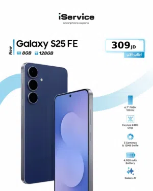 Samsung Galaxy S25 FE 128GB Black  جديد  امريكي بسعر قوي