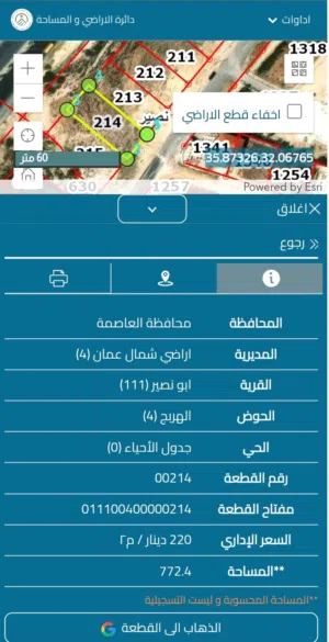 Residential Land for Sale in Amman Abu Nsair