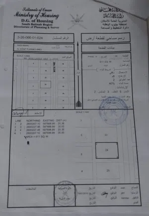 أرض للبيع الواسط التاسعة
