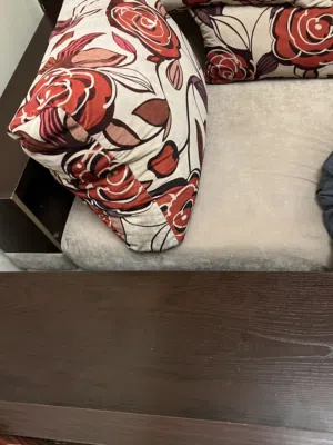 كنب كورنر خشب زان 9 مقاعد