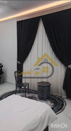 شقة مؤثثة للايجار طابق اول في منطقة الجنينة