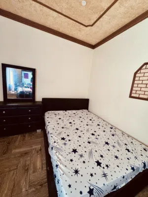 Queen Bed with Matress + Dressing Table