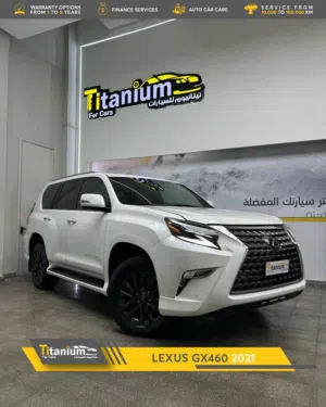 لكزس GX460 موديل 2021 مع ضمان سنه