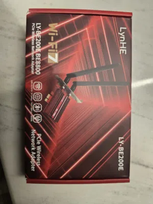 كرت WiFi PCIe Intel BE200E