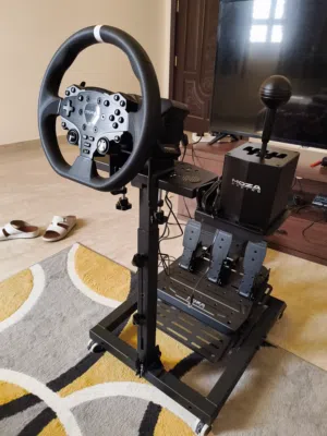 moza r3 direct drive wheel with stand