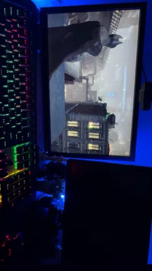 acer 20 inch 75 HERTZ monitor. 1440x900p resolution, big and bright display