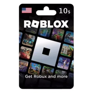 بطاقة روبلوكس 10$ دولارات الامريكيا