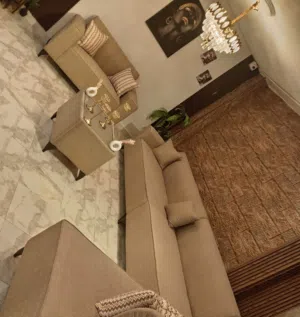 طقم كنب 12 مقعد Morden اسفنج ضغط عالي ، قماش جيكار فاخر استخدام بسيط جداً بحال الوكاله