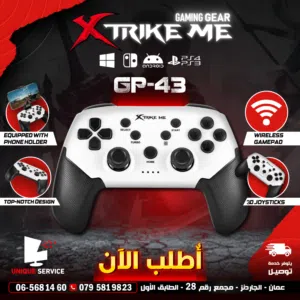 يد العاب جيمنغ اندويد  اركيد XTRIKE ME GP-43 PS4 PS3 ANDROID PC Wireless Gamepad