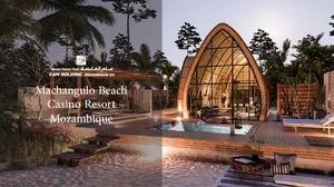 Investment In Mozambique, Machangullo Beach, Bech Bungalow + Swimming Pool