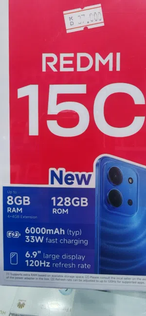 Redmi 15c 4+4/128