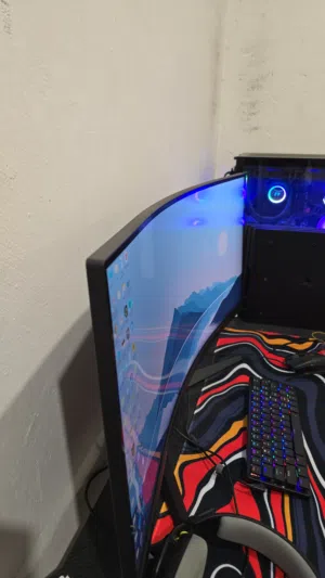 شاشه Asus TUF Gaming VG34VQ3B كيرف