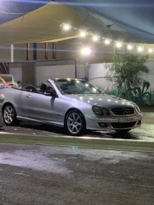 مرسيدس بنز الفئة CLK 2006 نموذج – كشف، فضي، مجمركة، بحالة جيدة