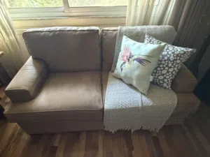 Living room couches (set of 3 - high quality)