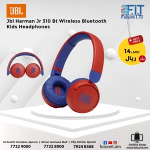 JBL Jr310BT Kids Wireless On-Ear Headphones - Bluetooth Headphones with Microphone, Safe Sound Under