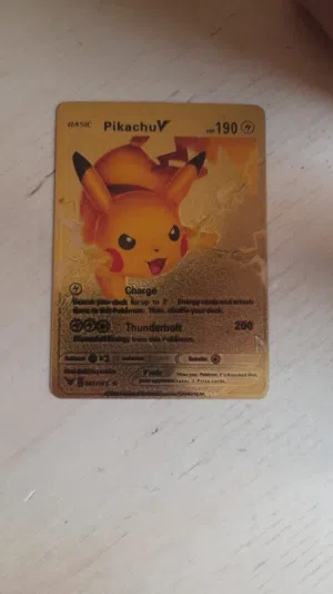 Pikachu V Gold Proxy