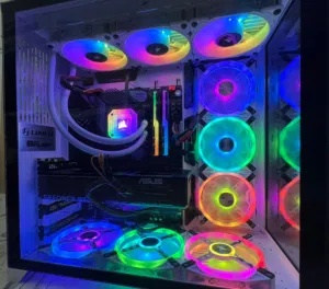Premuim Gaming PC  NEW 5060  i9 9900K  Samsung NVMe  Premium ROG & Lian Li Build