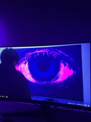 AOC 24” Curved Gaming Monitor – 165Hz, Perfect for Smooth Gameplay!