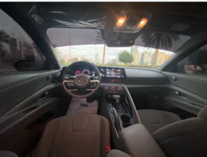 Hyundai ELentra model 2022 black economy car سيارة هيونداي النترا لون اسود سيارة اقتصادية وعملية