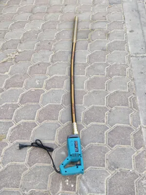 هزاز خرسانة كهربائي هز خرسانات صبية تسوية صبة اسمنت متر ونص