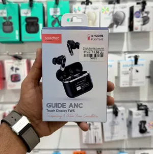 Brand New Porodo Soundtec Earbuds in Oman  Touch Display  1 Year Warranty