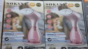 مكواة بخار SOKANY العمودية للملابس والستائر - قوة وأداء ممتاز