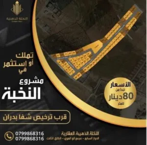 Residential Land for Sale in Zarqa Zarqa Private University