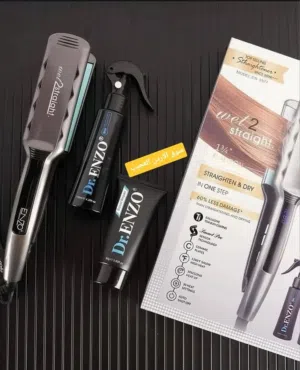 بكج ستريت لسحب وتلميس الشعر الاحترافي ماركة ENZO الايطالية-