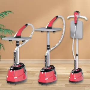 مكواة بخار عمودية للملابس بقدرة 2000 وات، 2 لتر مع ستاند طاولة