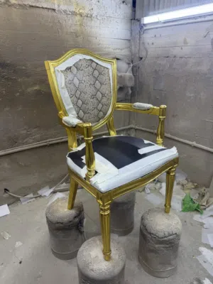 Italian Dinning Chair with Armrest
