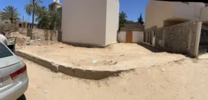 ارض للبيع الموقع سيمافرو الفرناج(الحايس) شارع الغاز جامع الشريف