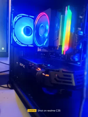 كرت شاشه RX580نظيف قمه في النظافه