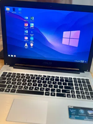 ايسوس كور i7 كرتين شاشة لتصميم والالعاب  8 جيجا رام 500 جيجا تخزين